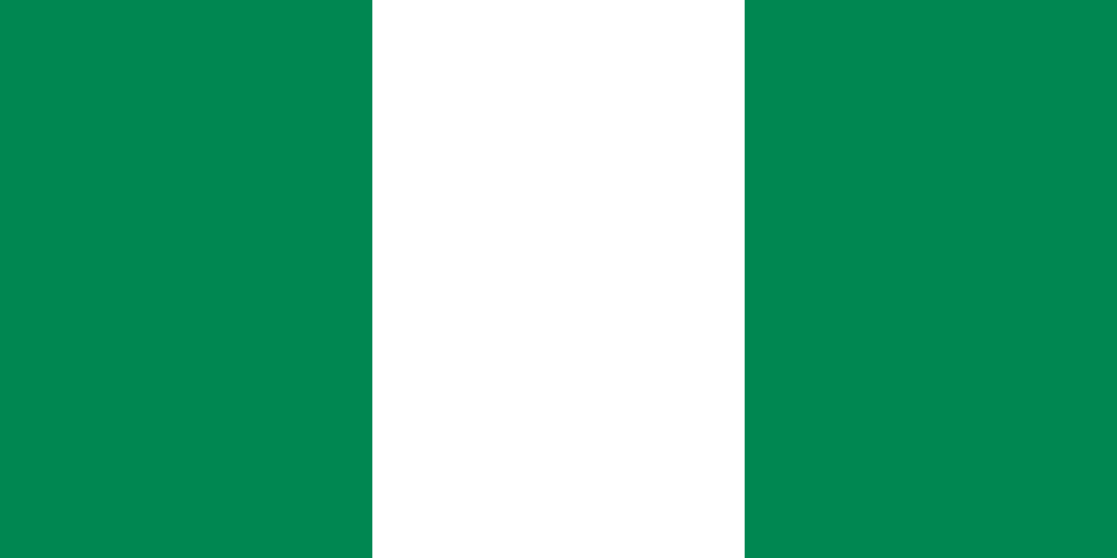 ナイジェリアの旗 世界の国旗