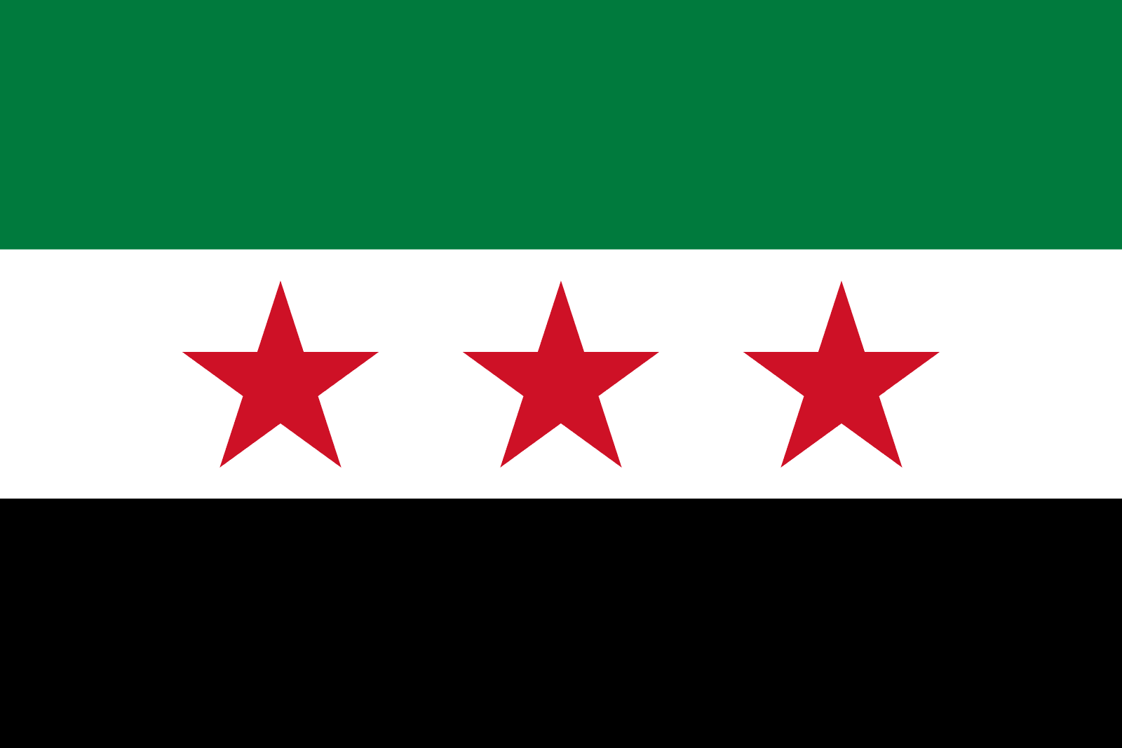 シリアの旗 世界の国旗