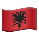 アルバニア Apple Emoji