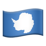 南極大陸 Apple Emoji