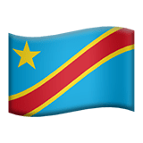 コンゴ民主共和国 Apple Emoji