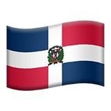 ドミニカ共和国 Apple Emoji