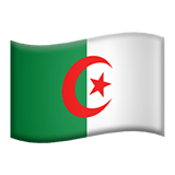 アルジェリア Apple Emoji