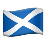 スコットランド Apple Emoji