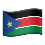 南スーダン Apple Emoji