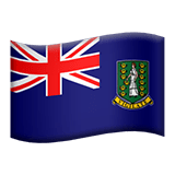 イギリス領ヴァージン諸島 Apple Emoji