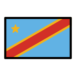 コンゴ民主共和国 OpenMoji Emoji