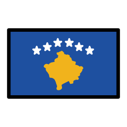 コソボ OpenMoji Emoji