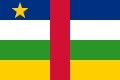 中央アフリカ共和国の旗