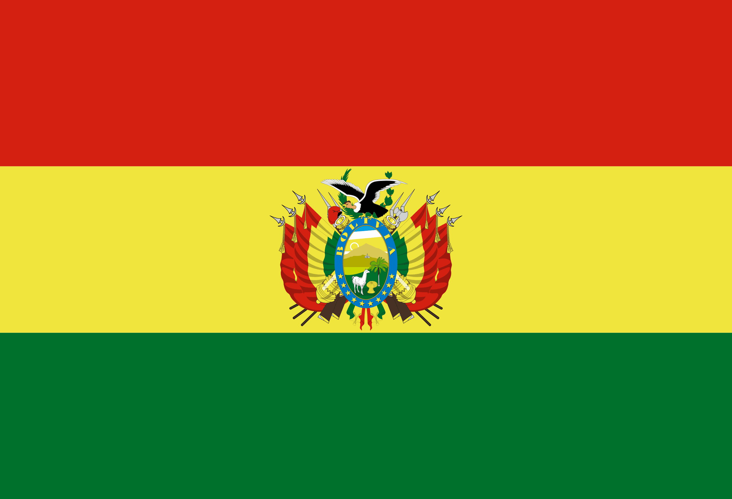 ボリビアの国旗 世界の国旗 ボリビアの国旗 世界の国旗