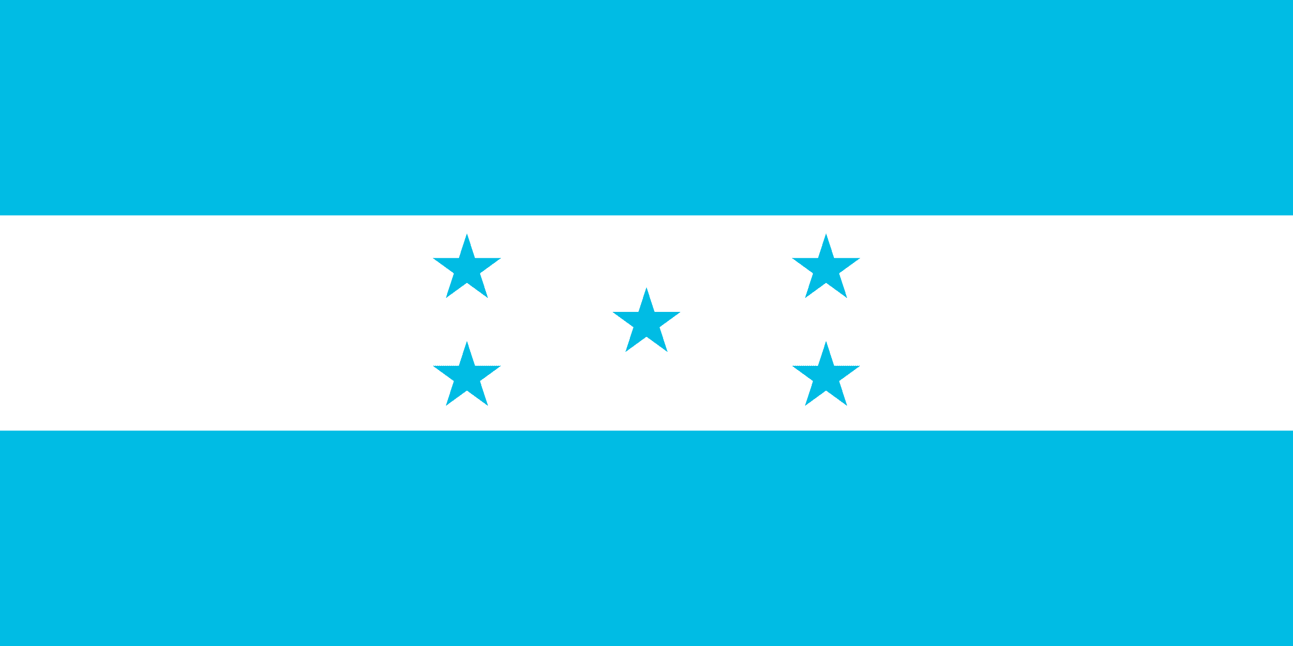 ホンジュラスの旗 🇭🇳 - 世界の国旗