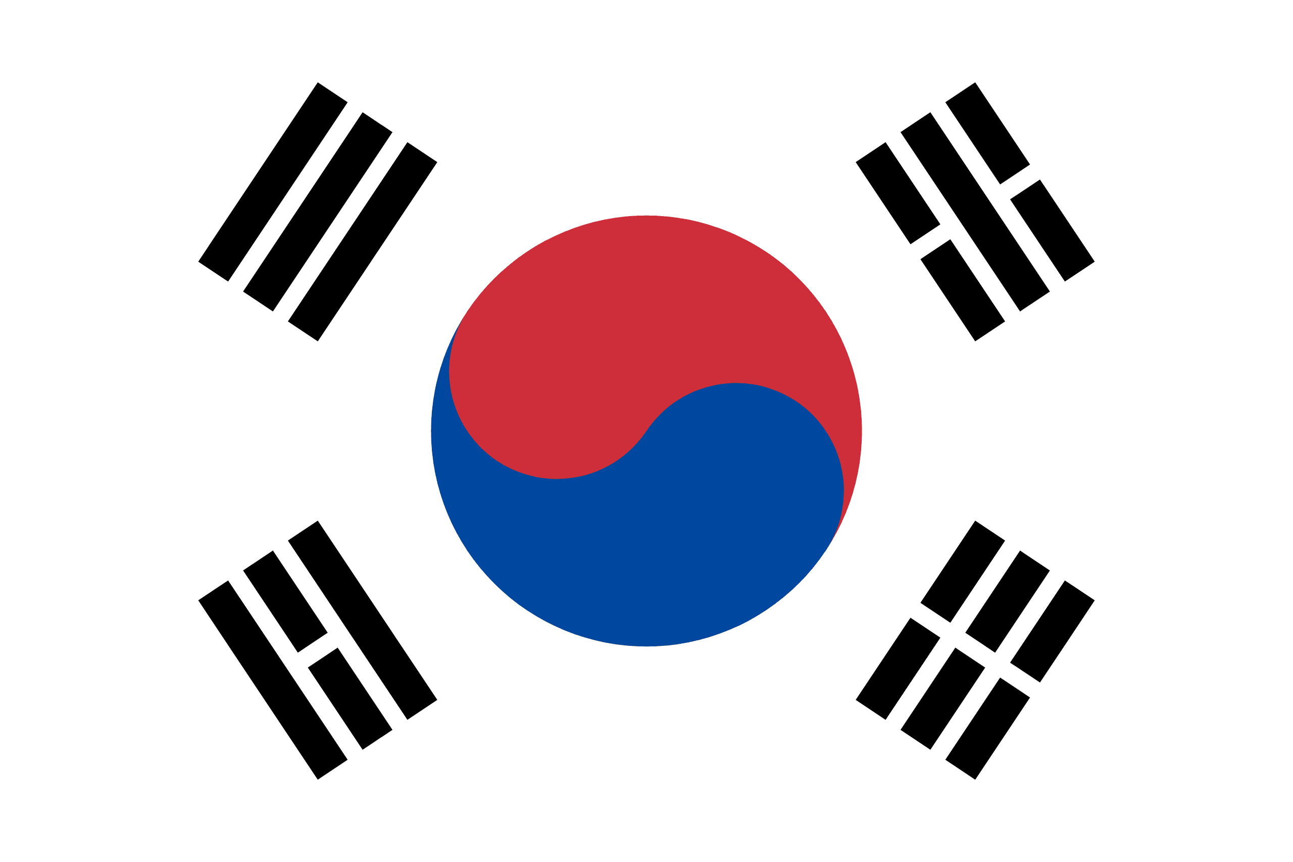 韓国の旗 世界の国旗 韓国の旗 世界の国旗
