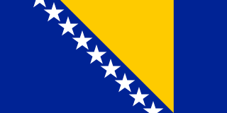 ボスニア・ヘルツェゴビナの国旗