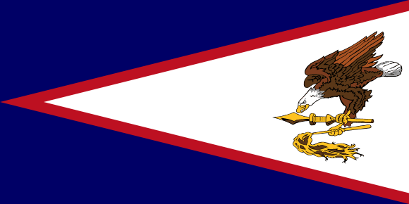 アメリカ領サモアの旗