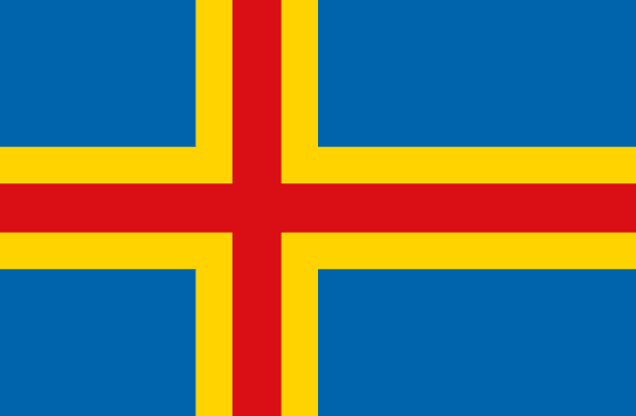 オーランド諸島の旗