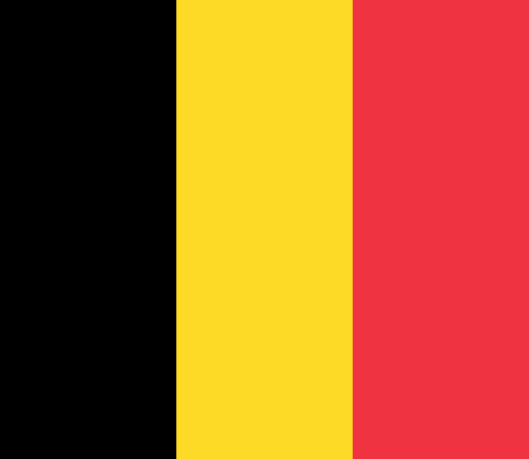 ベルギーの国旗 世界の国旗
