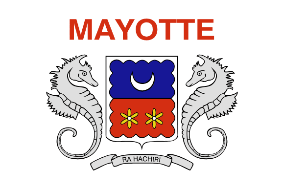 マヨット島の国旗