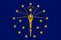 インディアナ州の旗