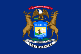 ミシガン州の旗