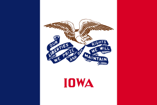 アイオワ州の旗
