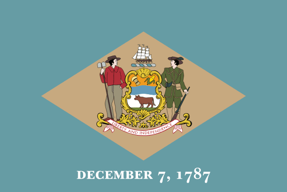 デラウェア州の旗