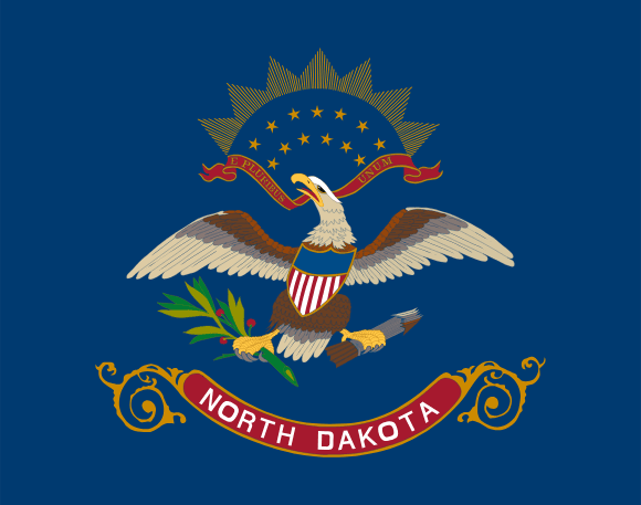 ノースダコタの旗