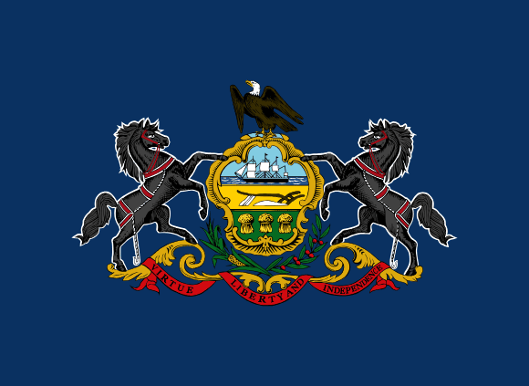 ペンシルベニア州の旗